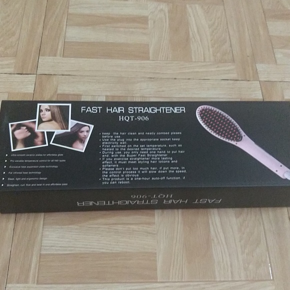 Comb hair Straightener Pink New - Picture 4 of 7